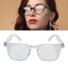 AI Translation Smart Glasses Bluetooth for Men Women, 100 Language Real Time Translation, Sunglasses with Speaker for Travel, Meeting (White) view 4
