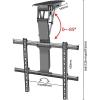 Motorized Ceiling Tv Mount - Ceiling Tv Mount,Motorized Hidden Drop Down Lift With Auto Lifting, 0-85 Flip Down,Fits 32-75 Inch TVs,With Loading 99 Lbs view 2