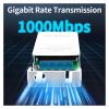 4-Port Gigabit POE Repeater 1000M Outdoor Rainproof Network POE Extender IP30 VLAN 44-57V 30W view 3