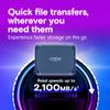 Crucial X10 USB 3.2 Type-C Portable External SSD - 8TB view 3