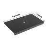 YTMJPQQJI Monitor Stand Reinforcement Plate Monitor Stand arm Reinforcement Plate is Suitable for Thin Glass and Other Fragile Desktop Stands view 2