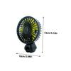 ARTIBETTER Portable Car USB Fan Speed Cooling Air Fan Durable Clip Design for Backseat Use Compatible with Vehicles for Summer Comfort view 3
