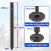 Aiweiwa 16 Inch Extended M20 Speaker Pole Mount for PA/DJ Subwoofes - Heavy-Duty Speaker Poles for Subwoofers Fits Speakers with M20 Threaded Mounts and 35mm Mount Subwoofer Pole Up to 121LBS, 2 Pack view 2