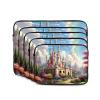 Colored Castle Laptop Case 12 inch, TSA Laptop Sleeve Shockproof Protective Notebook Case Water Resistant Computer Carrying Cover Briefcase Handbags Men Women Computer Bag view 2