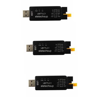 eletechsup USB to RS485/RS232/TTL232 Converter, CH343 Serial Adapter, Industrial Grade with ESD Protection, 6Mbps Baud Rate (3, USB to TTL232)