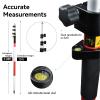 SingularXYZ 4.65m/15.25FT Aluminum Prism Pole - Dual Scale, Quick Release Clamp & 40-Minute Bubble Level, Survey GPS Pole for GPS/GNSS/Total Stations view 4