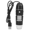 USB Microscope, 0-500x Magnification Adjustable 8 LED Digital Microscope with Bracket, Compatible for Vista XP 7 8 10,Microscope view 1