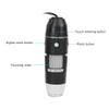 USB Microscope, 0-500x Magnification Adjustable 8 LED Digital Microscope with Bracket, Compatible for Vista XP 7 8 10,Microscope view 2