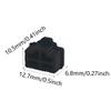 PDETVEO 120PCS RJ45 Port Covers, Silicone Ethernet Dust Protector Caps for Network Switch, Router, Computer and TV Ports (Black) view 2