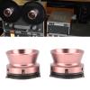 Zunate 1 Pair Nab Hub Adapters for 1/4 10 Inch Reel to Reel Tape Recorder  Aluminum Alloy Loading Device with Lock for Studer B67 and Other Audio Equipment (Roseate) view 4