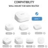 eero 7 Wall Mount, Strongly Adhesive Bracket for eero 7 Dual-Band mesh Wi-Fi 7 Router, Two-Way Easy Installation (1 Pack) Erro 7 Router Not Included view 2