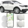 GPS Tracker for Vehicles, 1 PCS MINI Car Tracker Device Hidden, No Monthly Fee GPS Tracker, Real-Time Tracker Device for Vehicles, Work with Find My (iOS Only), Magnetic Waterproof Car Tracker, Black view 1