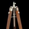 Nautical Wooden Tripod Floor Adjustable Stand, Multipurpose Brown Tripod, Home & Office Decor and Collectables Ideal Gift view 2