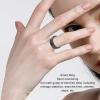 Smart Ring for Women & Men, Fitness Tracker with Step Counter, Calorie Tracking & 7 Sport Modes, IP68 Water Proof Activity Ring with Family Health Data Sharing (7#) view 3