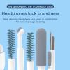 Mtlavishness 32 In 1 Multi Function Cleaning Kit For Electronics Ideal For Cleaning Laptop Computer Keyboard Phone Earbuds Camera Monitor White ABS Material Compact Size view 3