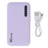 5G Mobile Hotspot, WiFi6 2.4GHz 5.8GHz, 16 Connected Devices, with Nano SIM Card Slot, 6100mAh, IP67, Portable Pocket Hotspot for Travel, Work view 2