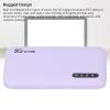5G Mobile Hotspot, WiFi6 2.4GHz 5.8GHz, 16 Connected Devices, with Nano SIM Card Slot, 6100mAh, IP67, Portable Pocket Hotspot for Travel, Work view 3