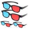 POPETPOP 4pcs Plastic Glasses for Movies Projectors Tvs Lightweight Eyewear for Realistic Viewing Suitable for Ages view 1