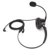 Ylwxzenith H600 2.5 2.5mm Single Ear Telephone Headset for Customer Service with Noise Reduction Microphone Compatible with Landline Phones Black view 1