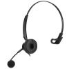 Ylwxzenith H600 2.5 2.5mm Single Ear Telephone Headset for Customer Service with Noise Reduction Microphone Compatible with Landline Phones Black view 4
