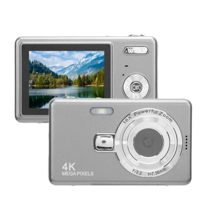 4K Digital Camera for Photography, Autofocus 50MP UHD Vlogging Camera, 16X Zoom & Anti Shake, Point and Shoot with 2.4inch Screen, for Teens Adult Beginner (32GB)