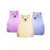 Cute Polar Bear Night Light - Silicone 7 Color Changing Rechargeable Night Lamp for Nursery, Kids Bedroom, Baby Toddler Boys Girls view 1