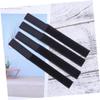 DIYEAH 10 Pcs Reusable Hook and Loop Cable Ties Set Adjustable Fastening Straps for Home Office and Electronic Devices Strong Black Wire Management view 2