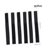 DIYEAH 10 Pcs Reusable Hook and Loop Cable Ties Set Adjustable Fastening Straps for Home Office and Electronic Devices Strong Black Wire Management view 4
