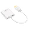 LINGQE HDMI-Compatible to Cable Converter with Power Supply Adapter FHD 1080P for Tablet Desktop PC Projector TV(Black Audio) view 4
