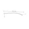 STOBOK 2pcs Flexible Landline Phone Cord Coiled Cables for Telephone Easy Installation view 2