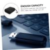 STOBOK Portable Eva Zipper Headphone Data Cable Line Bag Dry Bag Cord Organizer Travel Outdoor Case view 2