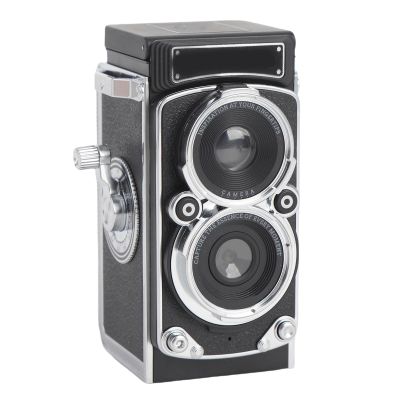Vintage Mini Digital Camera, Portable Twin Lens Retro Digital Camera, TLR Style 1080P FHD Video 12MP Autofocus Video Vlogging Cam for Beginners Teens Adults (32GB)