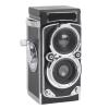 Vintage Mini Digital Camera, Portable Twin Lens Retro Digital Camera, TLR Style 1080P FHD Video 12MP Autofocus Video Vlogging Cam for Beginners Teens Adults (32GB) view 1