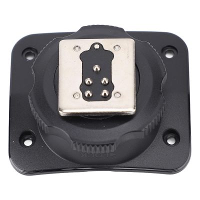 Akozon Hot Shoe Mount Foot Stable Lightweight Flash Replacement Camera Repair Parts for V860II C