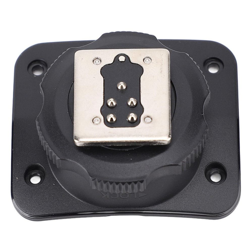 Akozon Hot Shoe Mount Foot Stable Lightweight Flash Replacement Camera Repair Parts for V860II C