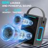 RRNUY Portable Bluetooth Speaker 60W IPX6 Waterproof Wireless Speakers with Deep Bass, TWS Pairing, DSP Stereo Sound, Led Light, Big Powerful Loud Outdoor Boombox for Home Party Camping Beach view 2