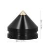 4 Set Metal Speaker Spikes Floor Protector with Isolation Stand Feet Pads for Clearer Sound and Stability view 3