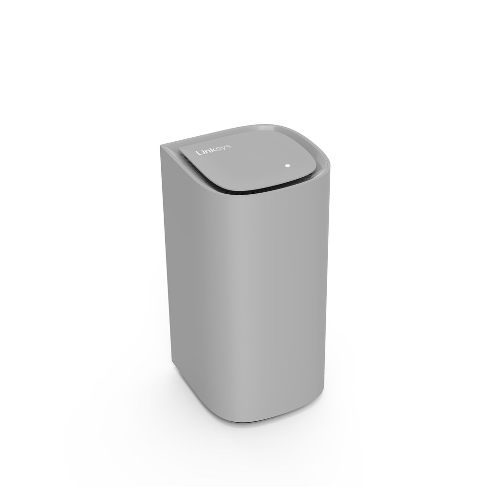 Linksys Velop Pro 6E WiFi Mesh System | One Cognitive Mesh Tri-Band Router | 5.4 Gbps (AXE5400) Speeds | 3,000 sq ft Coverage | Connect 200+ Devices | 1Pk MX6200 Grey | 2024 Release (Renewed)