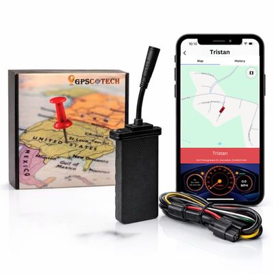 GCTECH 12 Wired GPS Tracker for Cars - Hardwired, First 3 Months Free, No Risk, No Commitment. 10s Real-Time 4G Tracking, Instant Alerts, 1 Year History, Global Coverage from $4.99/Month