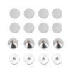 4 Set Aluminum Alloy Speaker Isolation Feet with Vibration Absorber Spike for CD DVD Player Amplifier Improves Sound Quality and Reduces Noise Interference (Silver) view 3