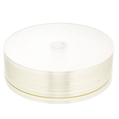 FONDOTIN 30pcs Clear Cd Discs for Painting and Crafting Transparent Round Decorative Discs for Home Decor Art Projects Boys and Girls Parties and Wall Ornaments