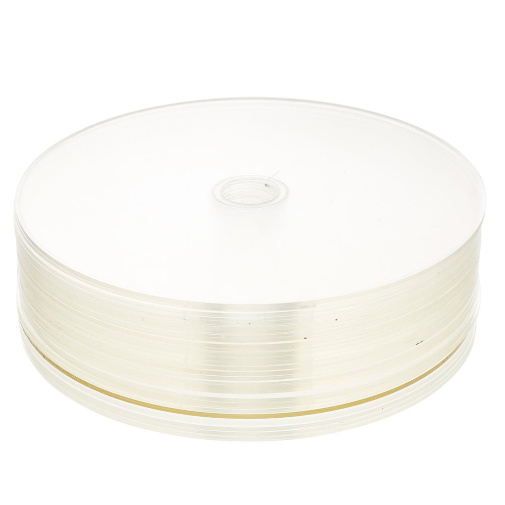 FONDOTIN 30pcs Clear Cd Discs for Painting and Crafting Transparent Round Decorative Discs for Home Decor Art Projects Boys and Girls Parties and Wall Ornaments