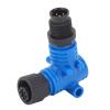 Simrad NMEA2000 90 Connector 5 Pin IP67 Water 90 Degree Terminator,HIGH Compatibility, Easy Installation, Wide Application, or Navigation Accessory,Material of ABS and view 2