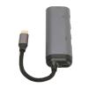Multifunctional Type C Docking Station, Durably Aluminum Alloy Material, Supports 4K Resolution, Plug and Play for Laptops, PC, Phones and Tablets, Adapter view 2