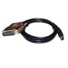 ATUUKOPC D-SUB 25PIN DB25 Male to MINI DIN 8PIN MD8 Adapter FX-232AW to FX2N/FX1N/FX0N/FX1S/FX0 FX-422CAB0 Communication Cable(3metres) view 1