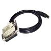 ATUUKOPC D-SUB 25PIN DB25 Male to MINI DIN 8PIN MD8 Adapter FX-232AW to FX2N/FX1N/FX0N/FX1S/FX0 FX-422CAB0 Communication Cable(3metres) view 2