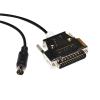 ATUUKOPC D-SUB 25PIN DB25 Male to MINI DIN 8PIN MD8 Adapter FX-232AW to FX2N/FX1N/FX0N/FX1S/FX0 FX-422CAB0 Communication Cable(3metres) view 4