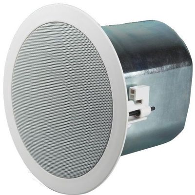 CCS6 6" High Performance Closed Back Ceiling Speaker, 60 Watts Maximum Power Handling, 8 Ohm Impedance, 6" Long Throw Low Frequency Driver, 12 Tweeter, Dual 70.7/100V Transformer