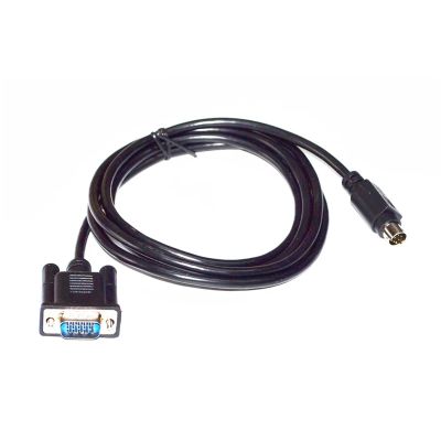 ATUUKOPC VGA 15-PIN Male to S Terminal MINI DIN 8-PIN Video Adapter Cable, VGA 15-PIN to MD 8-PIN TV Box to Computer Graphics Card Cable(8M)
