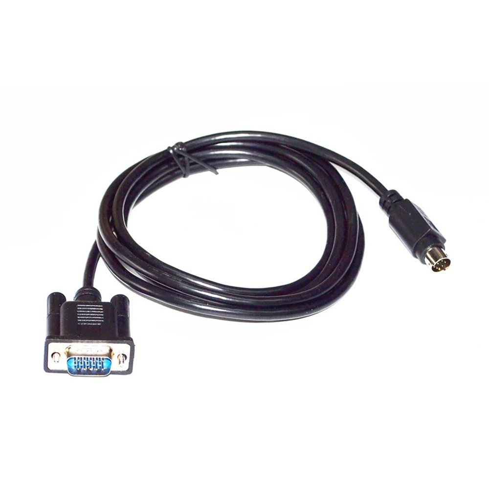 ATUUKOPC VGA 15-PIN Male to S Terminal MINI DIN 8-PIN Video Adapter Cable, VGA 15-PIN to MD 8-PIN TV Box to Computer Graphics Card Cable(8M)